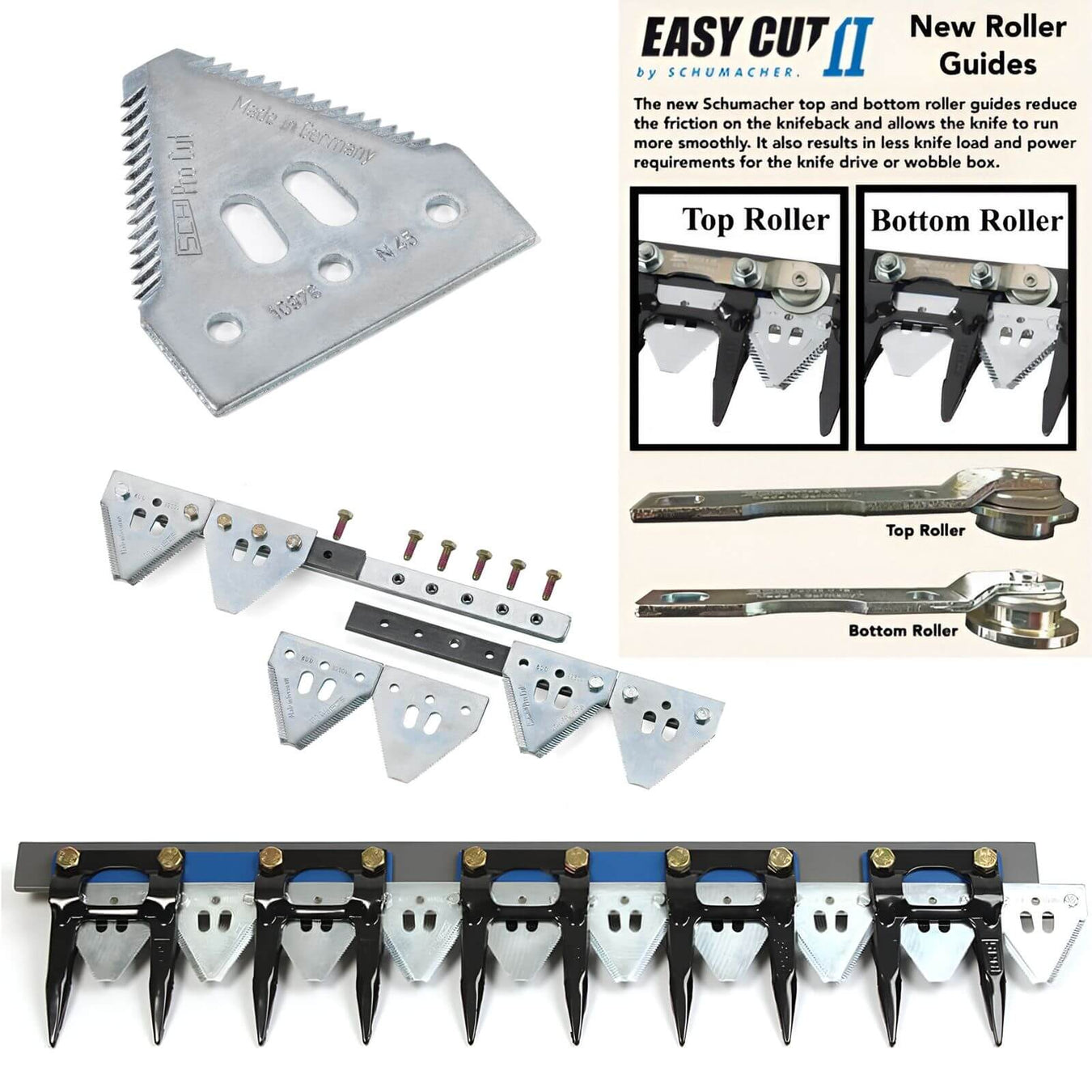 Combine Header Parts