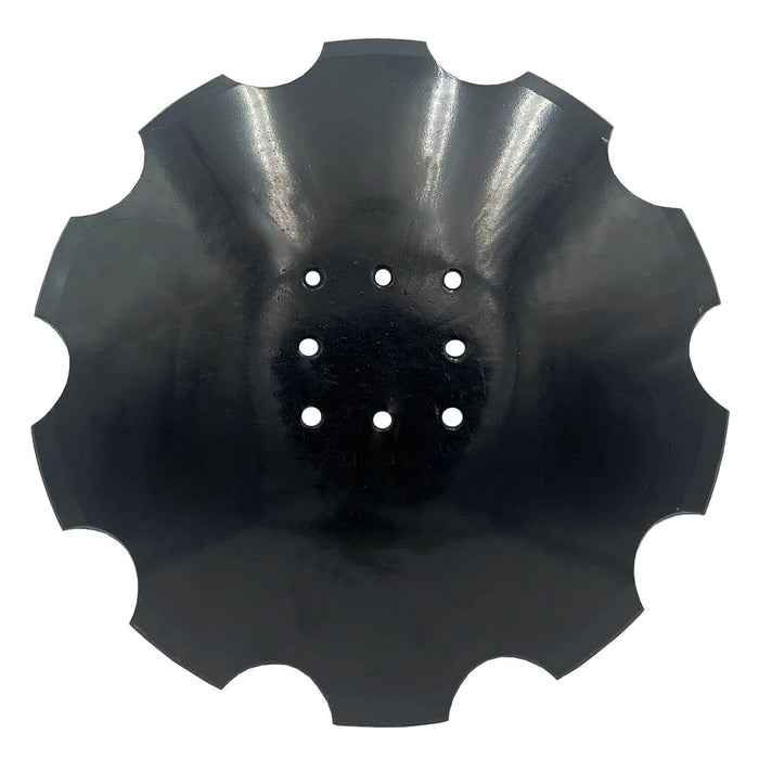 AIC Tillage | Notched Concave Disc Blade | 20" x 6.5mm | Replaces John Deere NS90340002 | AICT-0038