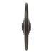 John Deere 15" narrow press wheel, closing wheel for grain drills and air drills,  side view, replaces AA88056, A-AA88056