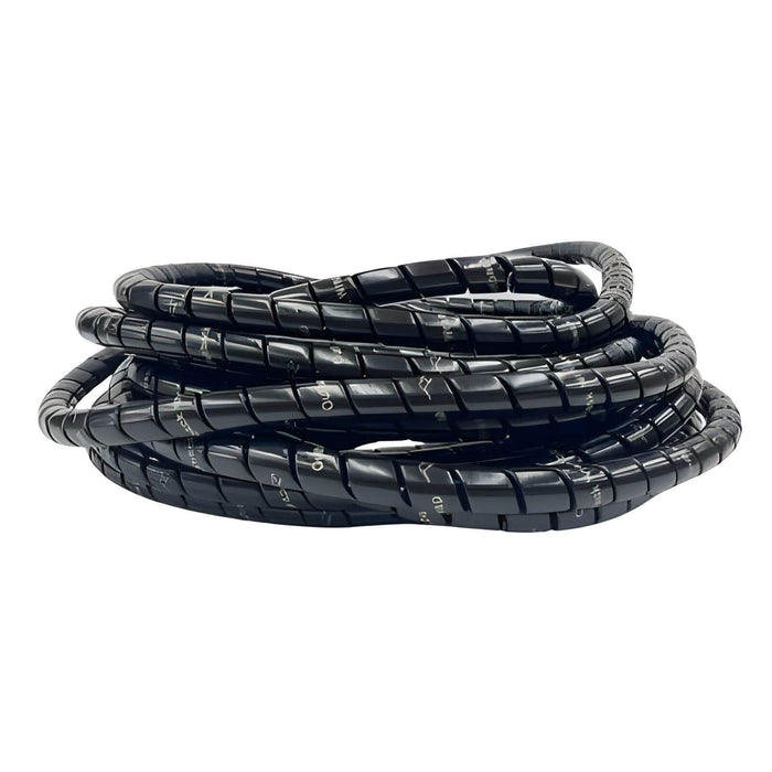 Close-up view of Outback Wrap Constrictor Wrap showing flexible polyethylene bundling design, Part 16X20BLKCW
