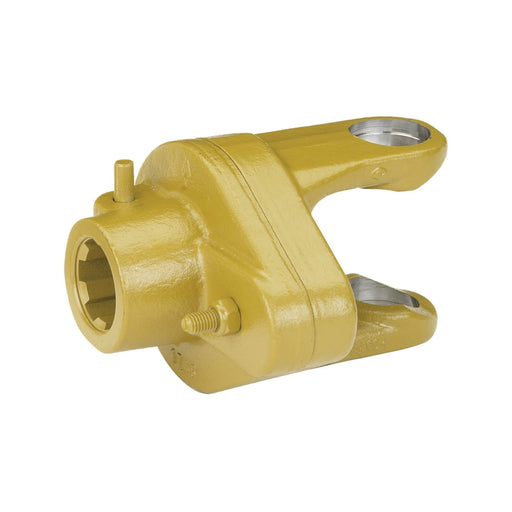 PTO shearbolt clutch yoke WPG KB61/20 clutch for Walterscheid 2500 Series, Z6 spline (540 RPM), Part 332014E – also part 1332014, 332014