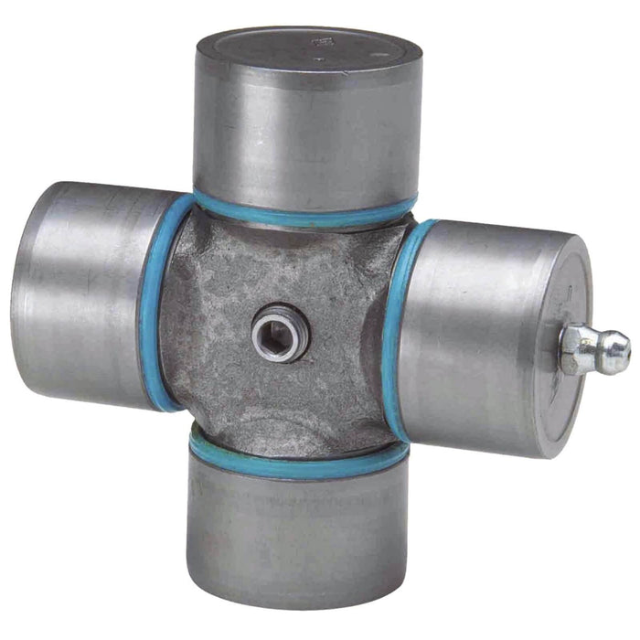 Image of PTO cross and bearing kit 122079 with WPG configuration and P-seals, compatible with Walterscheid P500 and 2500 Series drivelines, featuring central lube UNI BBS-style cross for agricultural PTO shafts.