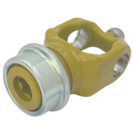 PTO CV end yoke with WPG-style slide collar for Walterscheid 2580 WWE-Series. Fits 1-3/8" x Z6 spline (540 RPM). Part 135313E – also part 1135313, 135313