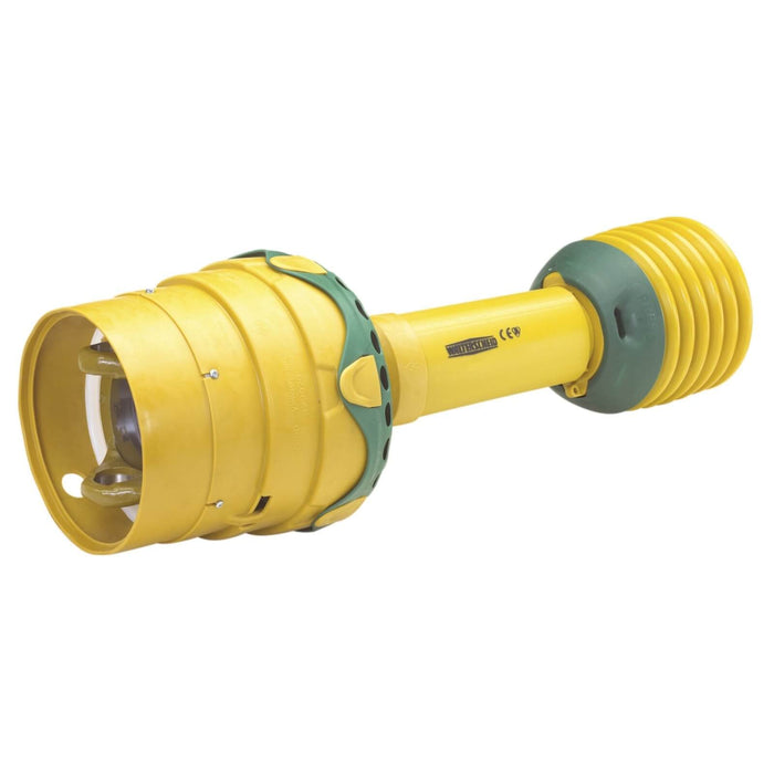 WPG CV PTO driveline with S4/S5 star profile tubing for Walterscheid PWE P580 Series. Includes cross kit on non-CV end. Part 139991 – also part 1139991