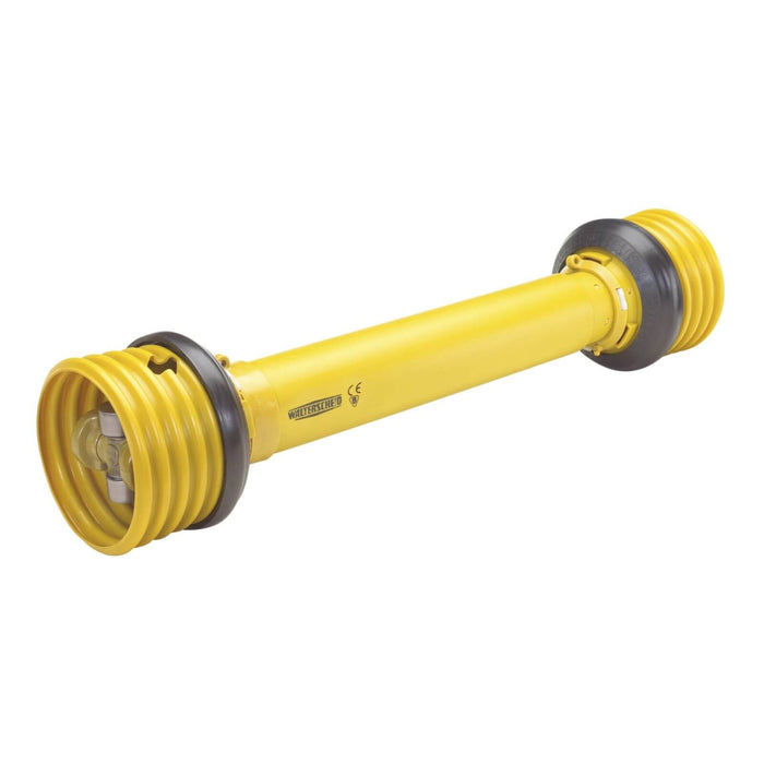 PTO driveline with WPG configuration for Walterscheid 2500 W-Series. 1210mm star profile tubing. Part 800088 – also part 1108431