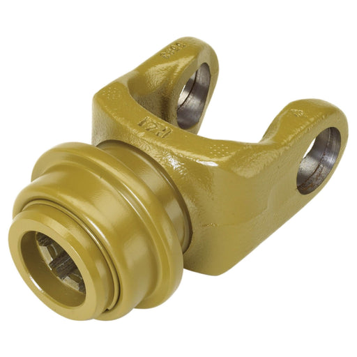 PTO end yoke WPG steel slide collar for Walterscheid 2500 Series, Z6 spline (540 RPM), Part 362428E – also part 1362428, 362428