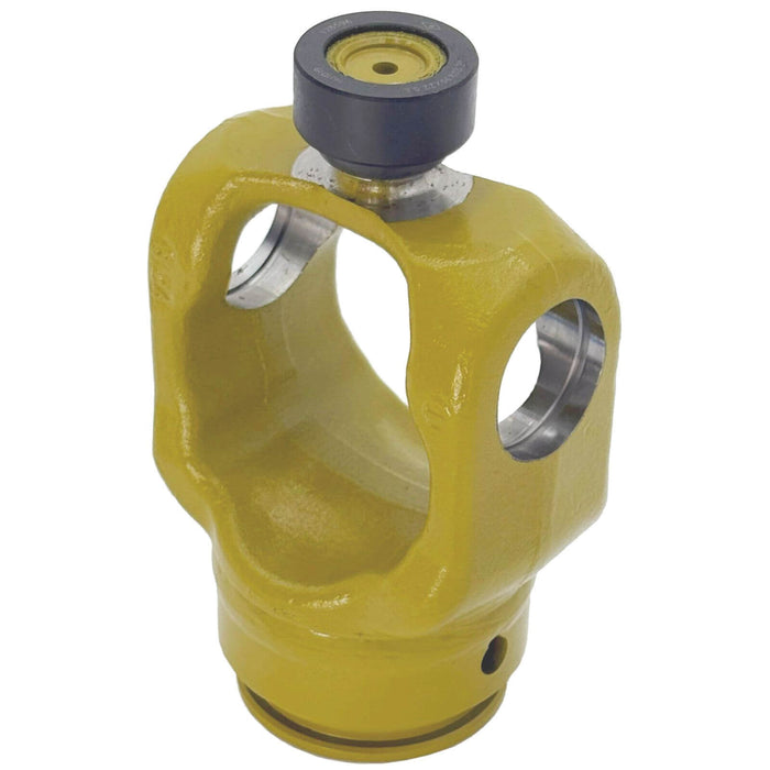 Genuine Walterscheid P 675 Inboard Yoke with Profile S4 (Star Tubing). PWE, PWZ Series driveline component, forged steel, our part 696685E also part 1696685, 696685