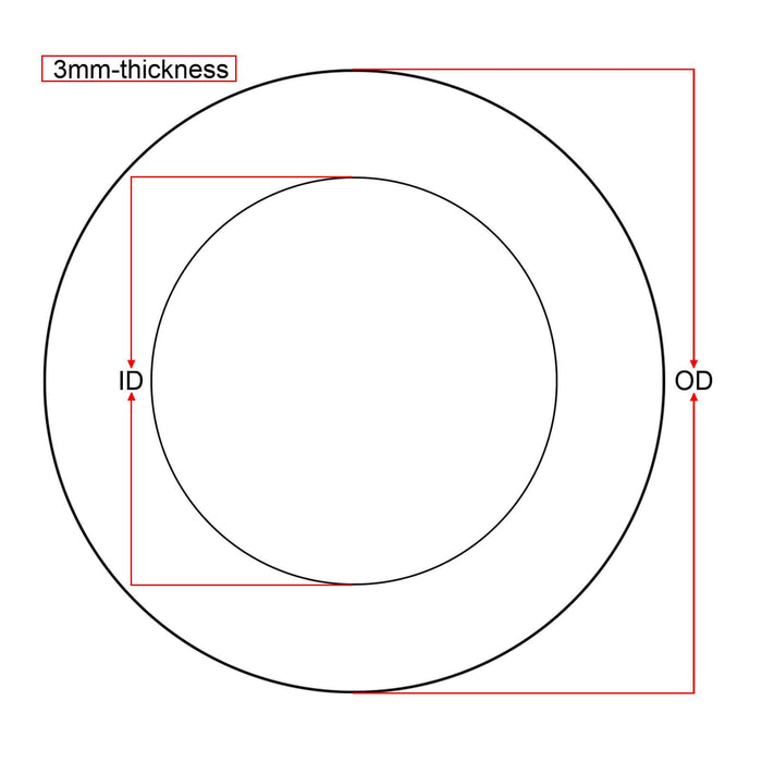 Dimensions Diagram – Slip Clutch Disc 97×160×3 mm (Part 52/6)