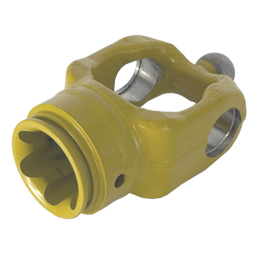 Profile S5 star tubing CV inboard yoke for Walterscheid RG 2580 Series. Part 135295E – also part 1135295 and 135295