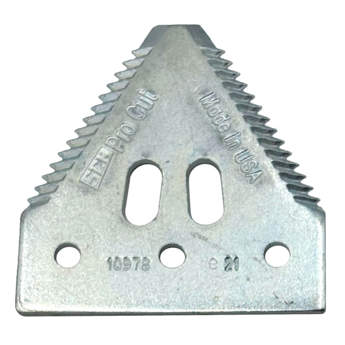 Schumacher 10978.04 SCH Pro Cut 7 TPI galvanized knife section for EasyCut and EasyCut II cutting systems