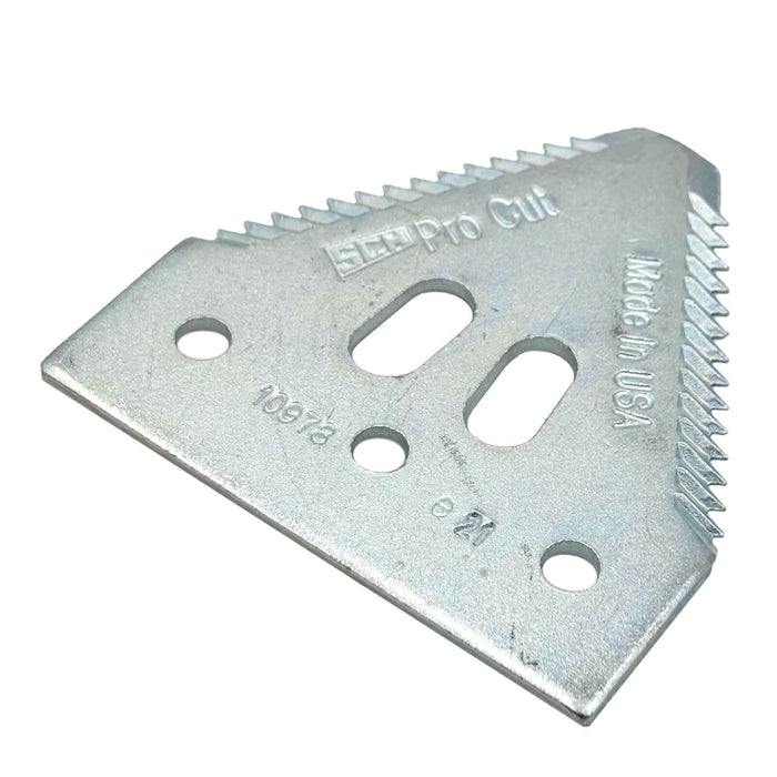 Schumacher 10978.04 SCH Pro Cut 7 TPI galvanized knife section for EasyCut and EasyCut II cutting systems