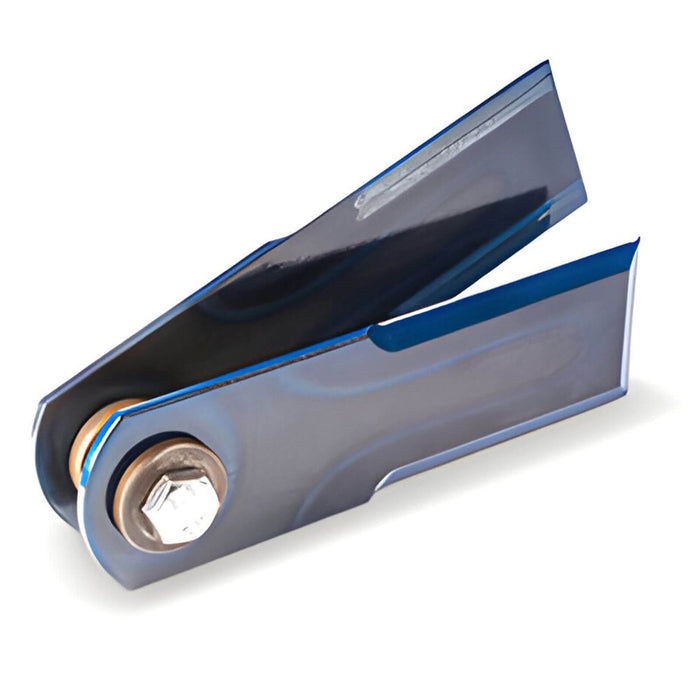 CLAAS straw chopper knife serrated tungsten carbide coated Schumacher Radura PrimeLine dual blades A03L6 - also part 7557860, 75557840