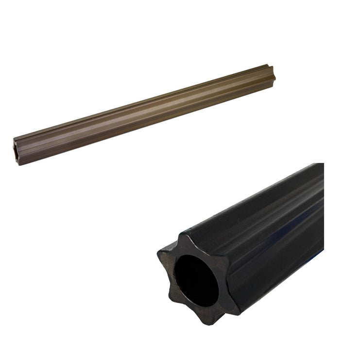 Walterscheid S4GA Coated PTO Shafting Profile Tube, 1000 mm — OEM 1699743 / Part 699743