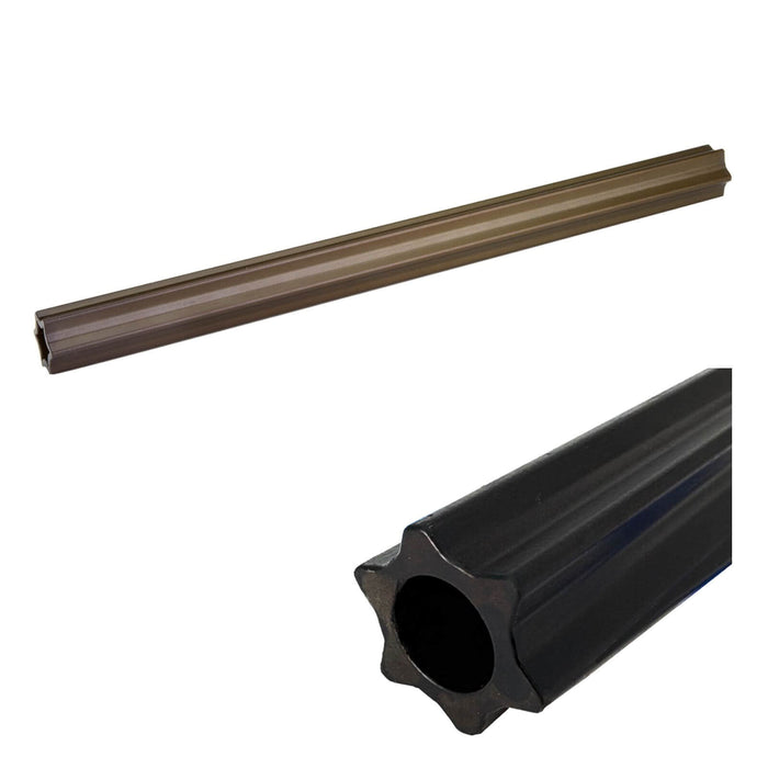 Walterscheid S4GA Coated PTO Shafting Profile Tube, 1400 mm — OEM 1699744 / Part 193296