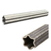 Walterscheid S5H hardened PTO shafting profile tube, 1400 mm length, 47×61 mm star profile — Part 697202 - OEM 1135889